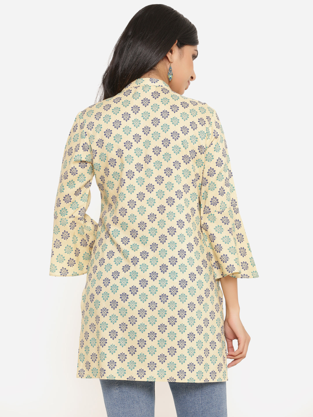 Printed Viscose Rayon Straight Kurta